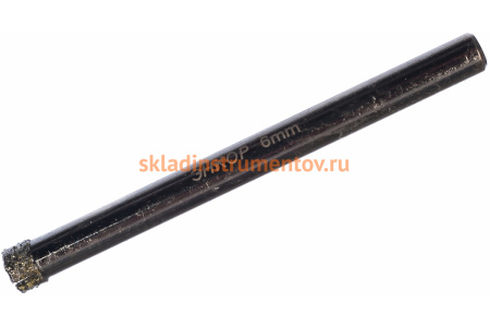 Сверло алмазное по керамограниту (6 мм) Энкор 9421