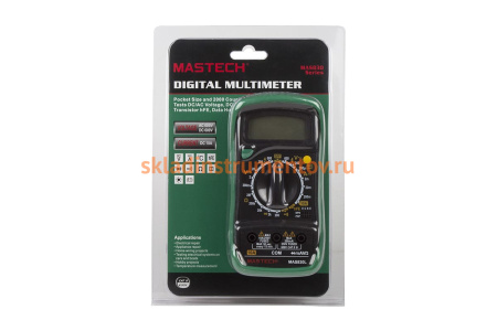 Цифровой мультиметр Mastech MAS830L 59718