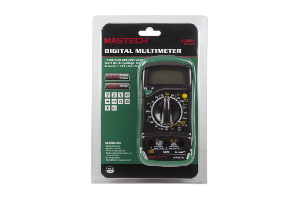 Цифровой мультиметр Mastech MAS830L 59718