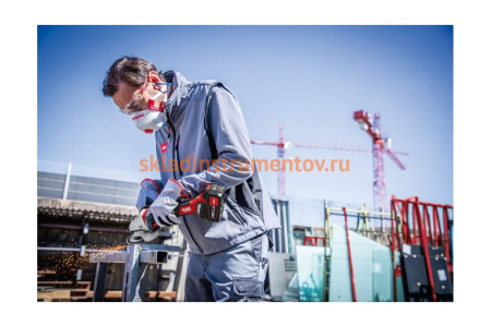 Аккумуляторная угловая шлифовальная машина FLEX LBE 125 18.0-EC/5.0 Set 499323