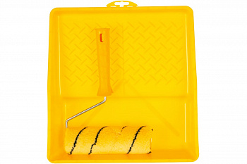 Набор малярный: валик Премиум 180 мм, кювета 330x350 мм РемоКолор 04-1-124