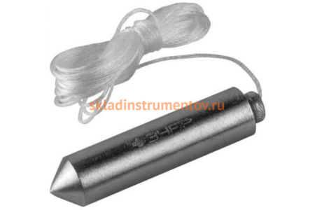 Строительный отвес со шнуром 400г Зубр МАСТЕР 0636-400_z01