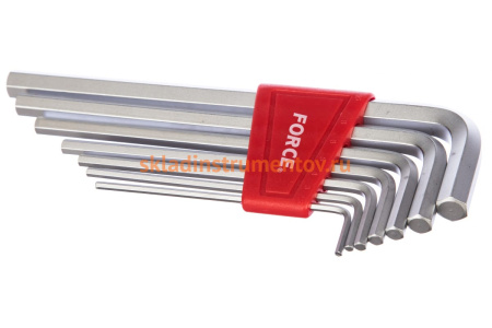 Набор шестигранных Г-образных ключей FORCE 7 предметов 5072L