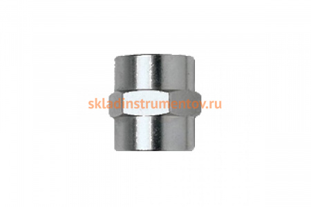 Муфта цилиндрическая мама 1/2" - мама 1/2" 1225/5 280/10 F1/2*F1/2" GAV 12025