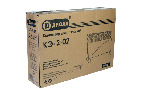 Электрический конвектор ДИОЛД КЭ-2-02 30051040