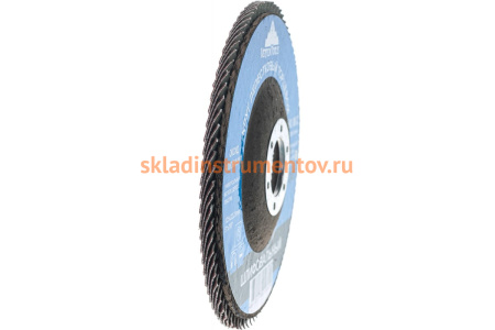 Круг лепестковый торцевой (125х22.2 мм; Р240) Vertextools 12600-240