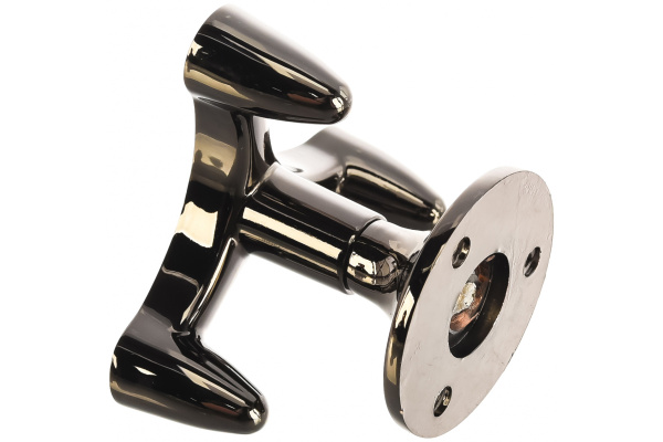 Мебельный крючок JET 589 трехрожковый, черный никель CQ589Z.003NP99