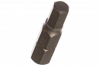 Бита-шестигранник (HEX5 мм; 25 мм; 1/4) FORCE 1242505