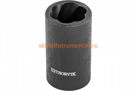 Головка торцевая (1/2"DR; 19 мм) спиральная для поврежденного крепежа Thorvik BES1219 53220