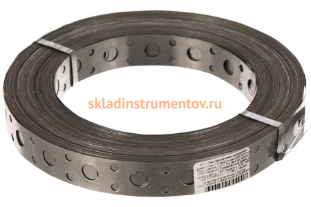 Перфорированная лента СИБРТЕХ вентиляционная, прямая, 0,55 мм LP, V 46548