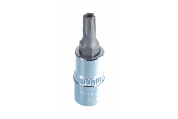 Бита-головка с отверстием 1/4” TORX T25Hх37мм JTC 23525