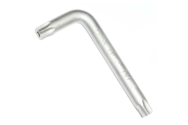 Г-образный ключ с отверстием FORCE Т-45Н 76745