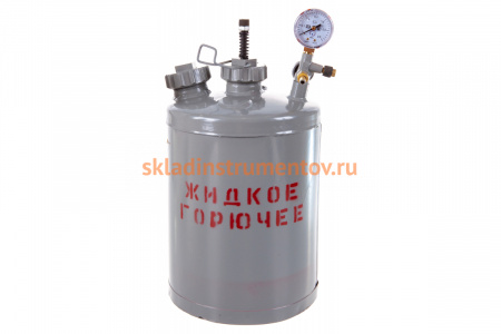 Бачок для жидкого горючего Автоген БГ-03 с манометром 0000261