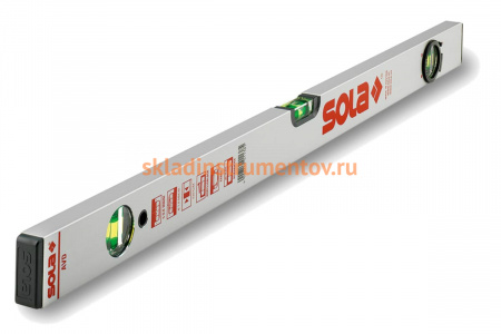 Уровень (L=80 см, 3 глазка) SOLA AVD 80 01121101