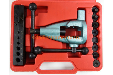 Инструмент для развальцовки труб AE&T профессиональный, 10 предметов TA-M1081