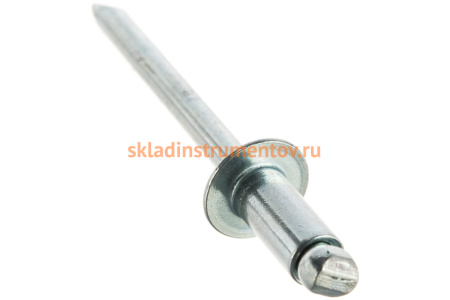 Заклепка вытяжная открытая сталь/сталь St/St (50 шт; 4.8x10 мм; Борт: Стандарт) MESSER 114014810-50