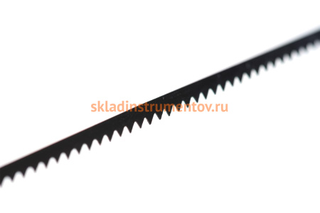 Полотно пильное по дереву (5 шт; 133 мм; 18 TPI; сталь 65Г) для лобзиковых станков ЗСЛ-90 и ЗСЛ-250 Зубр 155804-1.4