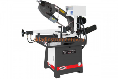 Полуавтоматический ленточнопильный станок по металлу PROMA PPS-250HPA 25025003