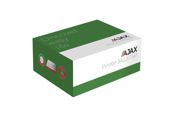 Ручка защелка AJAX 6010 CP-P без фик. хром 39511