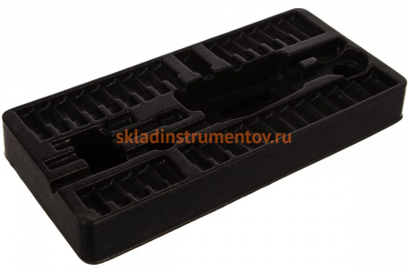 Ложемент для набора торцевых головок 2539MR, PVC KING TONY 84253910B