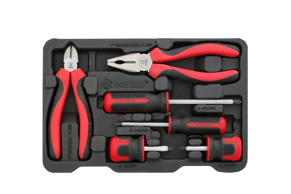 Набор отверток и пассатижей, 6шт, без кейса BOVIDIX 288400604/0
