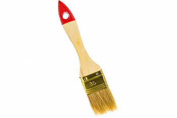 Плоская кисть, светлая щетина, деревянная ручка, 35мм Зубр УНИВЕРСАЛ-ОПТИМА 01099-038_z01