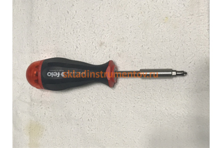 Отвертка с магнитным держателем под биты с набором бит 8шт. Felo 37320805