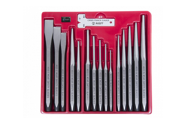 Набор зубил и выколоток 16 предметов AIST 79100116 00-00008039