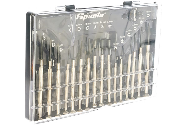 Набор отверток для точной механики 16шт SPARTA 11783