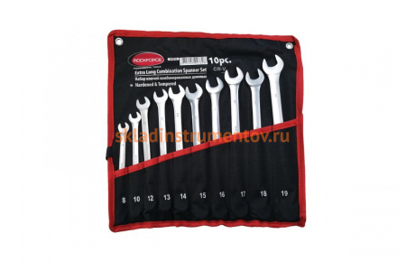 Набор комбинированных удлиненных ключей 10 предметов ROCKFORCE RF-5101L
