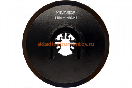 Держатель шлифовальных листов Round 115 мм Hilberg HR0315