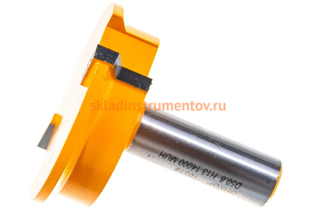 Фреза пазовая конструкционная Т - образная (50.8х13 мм; 30°; хвостовик 12 мм) по дереву Энкор 10519