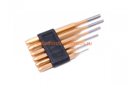 Набор выколоток, 6 предметов 2х115, 3х125, 4х150, 5х165, 6х180, 8х180мм ROCKFORCE RF-50613M