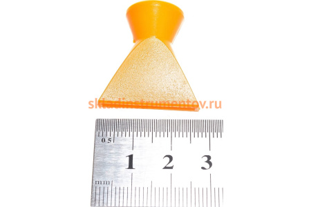 Наконечник прямой 1/4" с щелевым отверстием Micron 123301