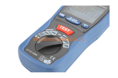 Цифровой тестер изоляции СЕМ DT-5505 481578