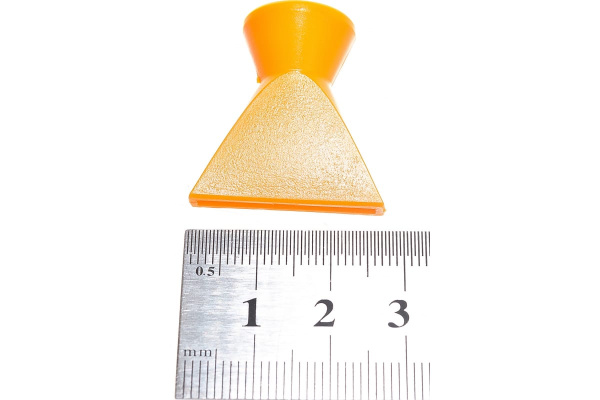 Наконечник прямой 1/4" с щелевым отверстием Micron 123301