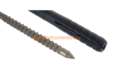 Полипропиленовый дюбель-гвоздь STAYER MASTER потайный бортик, 8x100 мм, 50 шт 30645-08-100