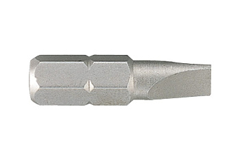 Торцевая вставка (бита) 1/4", Slotted, 5х0.8мм, 25мм KING TONY 102505S1