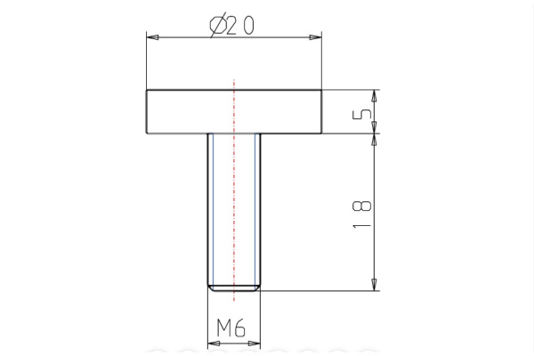 Резинометаллический буфер KIPP K0571.02000555