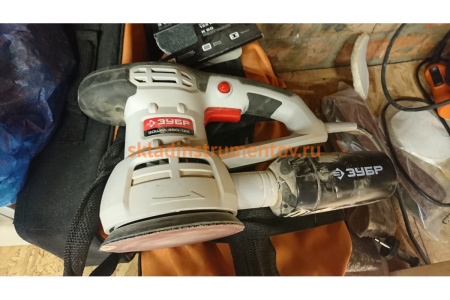 Орбитально-шлифовальная машина ЗУБР ЗОШМ-450-125