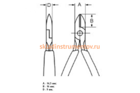 Бокорезы Knipex KN-7612125