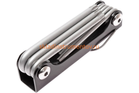 Набор складных ключей TORX Т9Н-Т40Н с отверстием 8шт JTC-3503