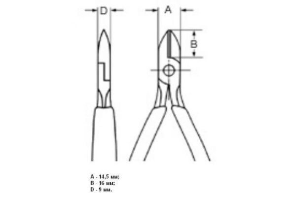 Бокорезы Knipex KN-7612125