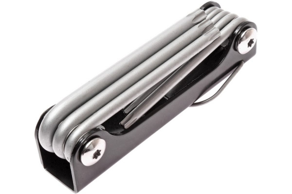 Набор складных ключей TORX Т9Н-Т40Н с отверстием 8шт JTC-3503