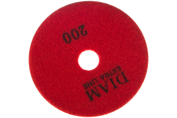 Круг алмазный гибкий шлифовальный Extra Line (100х3 мм; мокрая полировка; №200) Diam 000512