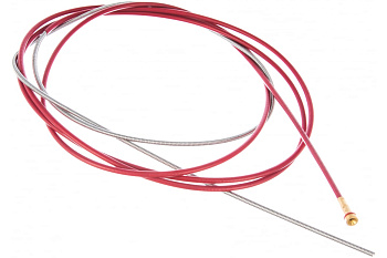 Канал направляющий (3 м; 1.0-1.2 мм; сталь; красный) Foxweld 2831