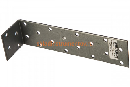 Крепежный анкерный уголок ЗУБР УКА-2.0 40х160х40 х 2мм 310226-040-160