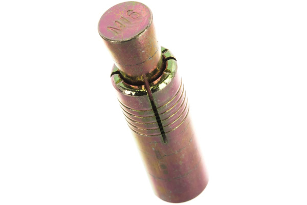 Анкер с клином Зубр желтопассивированный, 22x63мм, ТФ6 4-302076-16-063