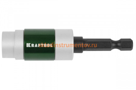 Адаптер для бит с магнитным держателем крепежа (70 мм) KRAFTOOL 26760-70