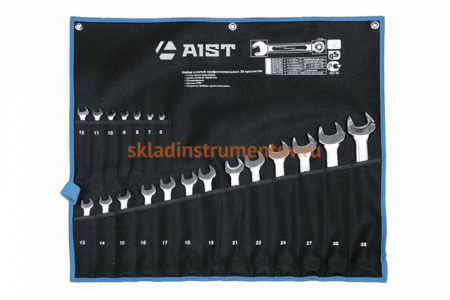 Конверт на 18 комбинированных ключей AIST K00118 00-00003029